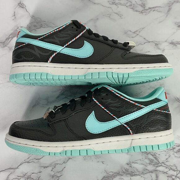 Nike Dunk Low Barber Shop SE GS 4.5Y 6W DN3351-001 - Picture 4 of 9